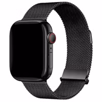 imoshion Milanees magnetisch bandje Apple Watch | 38/40/41/42 mm - Zwart