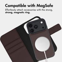 imoshion Detachable 2-in-1 Luxury Bookcase Apple iPhone 18 Pro Max / 17 Pro Max - Brown