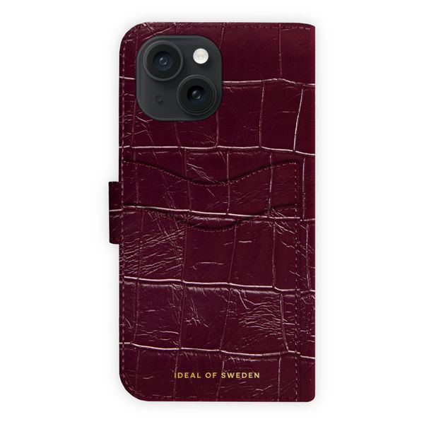 iDeal of Sweden Magnet Wallet+ Bookcase Apple iPhone 17e / 16e / 15 / 14 / 13 - Fine Wine