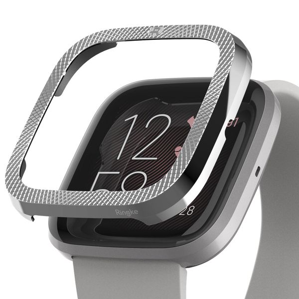 Ringke Bezel Styling Fitbit Versa 2 - Zilver