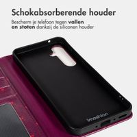 imoshion Design Bookcase Samsung Galaxy A16 - Crush Check Coral Dust