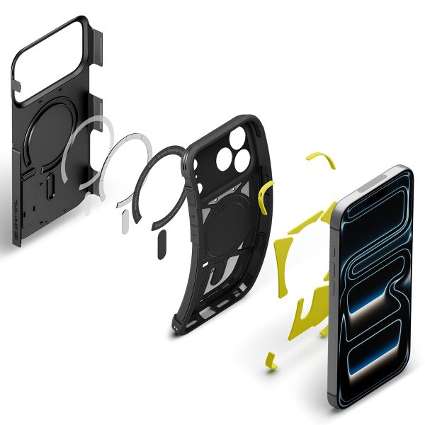 Spigen Tough Armor Backcover MagSafe Apple iPhone 18 Pro / 17 Pro - Black