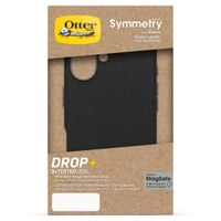 OtterBox Symmetry Cactus leren Backcover met MagSafe Apple iPhone 16 - Noir Ash