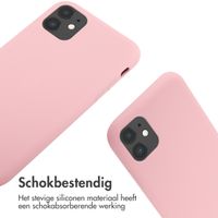 imoshion Siliconen hoesje met koord iPhone 11 - Roze