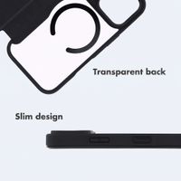 imoshion Transparent Wallet Case with MagSafe Apple iPhone 18 Pro Max / 17 Pro Max - Black