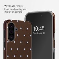 Selencia Vivid Backcover Samsung Galaxy A37 (5G) - Happy Dots Chocolate