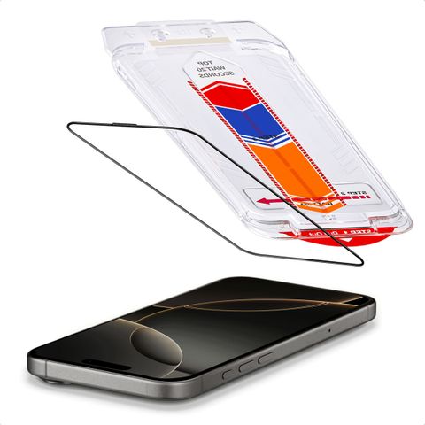 Accezz Tempered Glass Screen Protector + Applicator Apple iPhone 16 Pro
