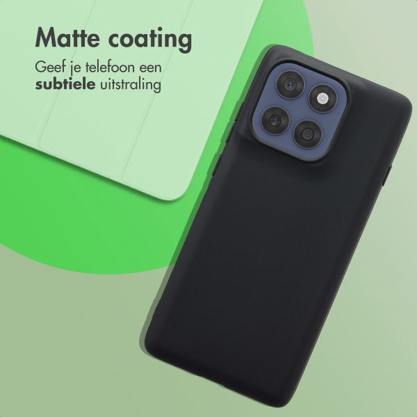 imoshion Color Backcover Motorola Edge 60 Pro - Zwart