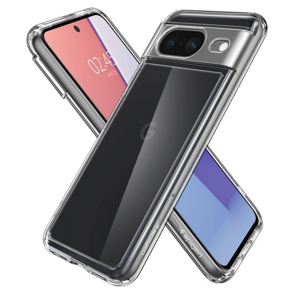 Spigen Ultra Hybrid Backcover Google Pixel 8 - Transparant