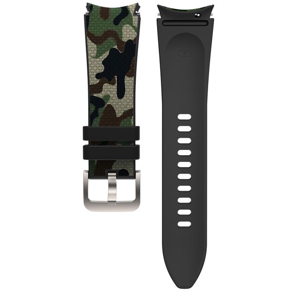 Samsung Originele #tide® Collection Band Samsung Galaxy Watch 4 / 5 / 6 / 7 - 20 mm - M/L - Camo Groen