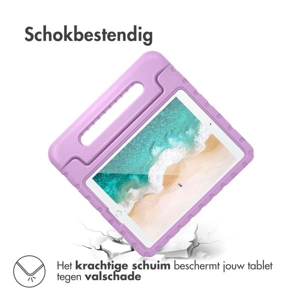 imoshion Kidsproof Backcover met handvat iPad 7 (2019) / iPad 8 (2020) / iPad 9 (2021) 10.2 inch - Lila