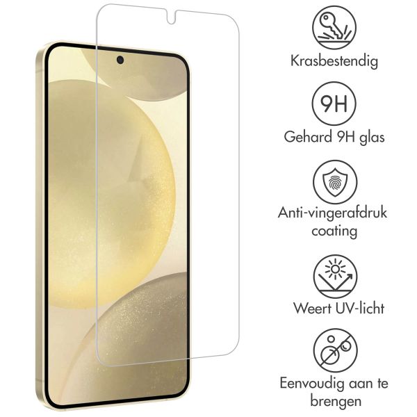 Accezz Gehard Glas Screenprotector 2-pack Samsung Galaxy S25 Plus