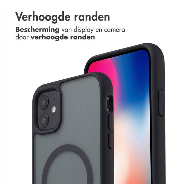 imoshion Color Guard Backcover met MagSafe Apple iPhone 11 - Zwart