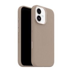 OtterBox Symmetry Cactus leren Backcover met MagSafe Apple iPhone 17 - Light Grey