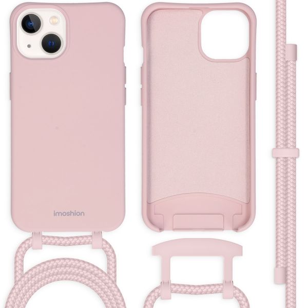 imoshion Color Backcover met afneembaar koord iPhone 13 - Roze