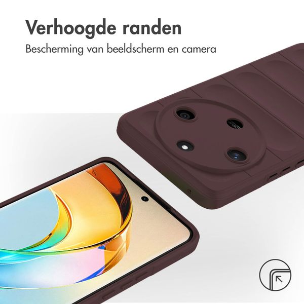 imoshion EasyGrip Backcover Honor Magic 6 Lite - Aubergine