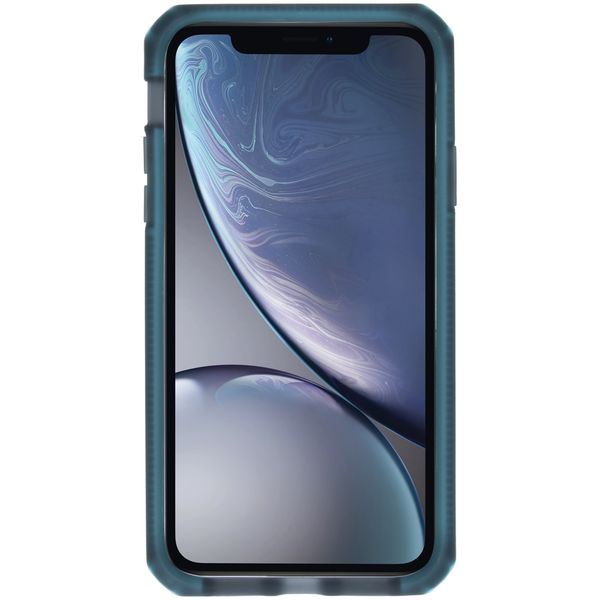 Itskins Supreme Frost Backcover iPhone Xr - Zwart / Blauw