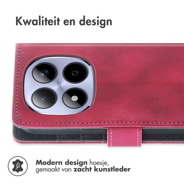 imoshion Bookcase met koord Xiaomi Redmi Note 15 Pro Plus (5G) - Rood