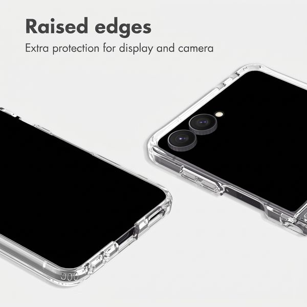 Accezz Xtreme Impact Back Cover Samsung Galaxy Z Flip 8 - Transparent