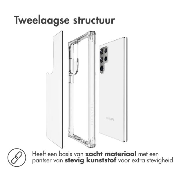 imoshion Rugged Air Case Samsung Galaxy S22 Ultra - Transparant