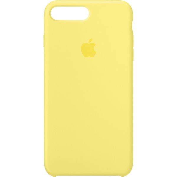 Apple Silicone Backcover Apple iPhone 8 Plus / 7 Plus - Lemonade