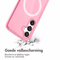 imoshion Sparkle Backcover met MagSafe Samsung Galaxy S25 - Glitter Roze