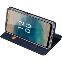 Dux Ducis Slim Softcase Bookcase Nokia G22 - Donkerblauw