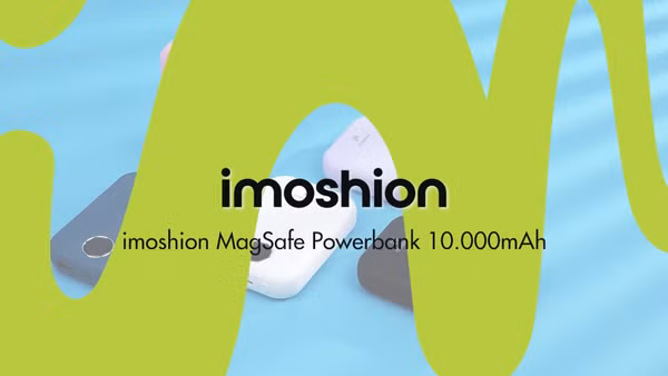 imoshion MagSafe Powerbank - 10.000 mAh - Draadloze powerbank - Lila