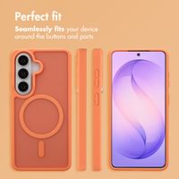 imoshion Colour Guard Back Cover with MagSafe Samsung Galaxy S26 - Orange