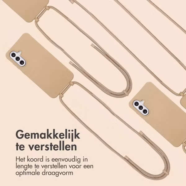 imoshion Color Backcover met afneembaar koord Samsung Galaxy A36 / A56 - Nude