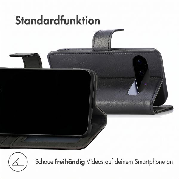 Luxe Bookcase Google Pixel 11 / 11 Pro - Zwart