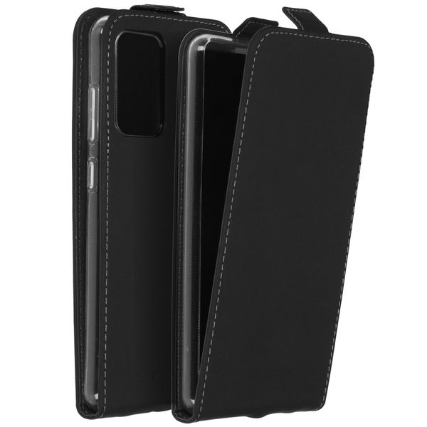 Accezz Flipcase Samsung Galaxy A72 - Zwart