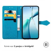 imoshion Mandala Bookcase Motorola Edge 60 Fusion - Turquoise