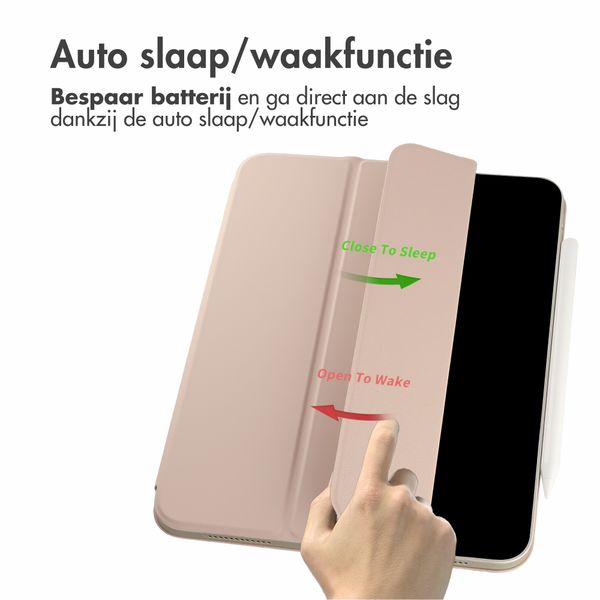 imoshion Magnetic Bookcase Apple iPad 11 (2025) 11 inch A16 / iPad 10 (2022) 10.9 inch - Beige