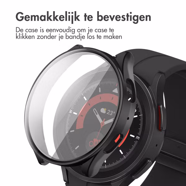 imoshion Full Cover Hardcase Samsung Galaxy Watch 5 - 40 mm - Zwart