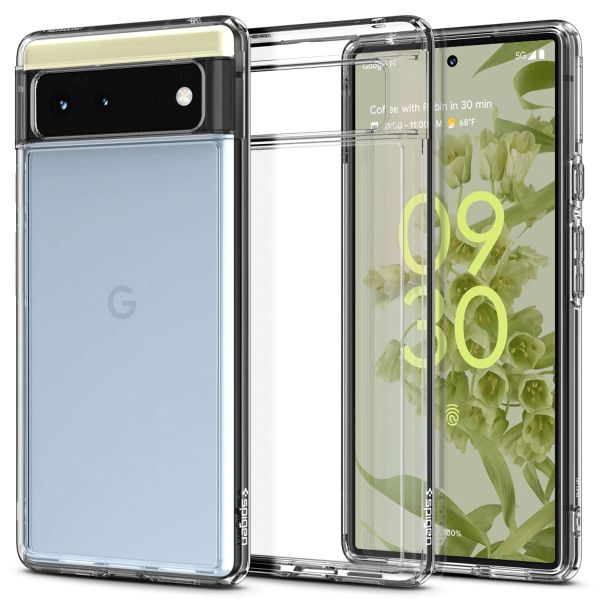 Spigen Ultra Hybrid Backcover Google Pixel 6 - Transparant