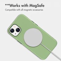imoshion Colour Case with Thin MagSafe Ring Apple iPhone 14 / 13 - Dark Green