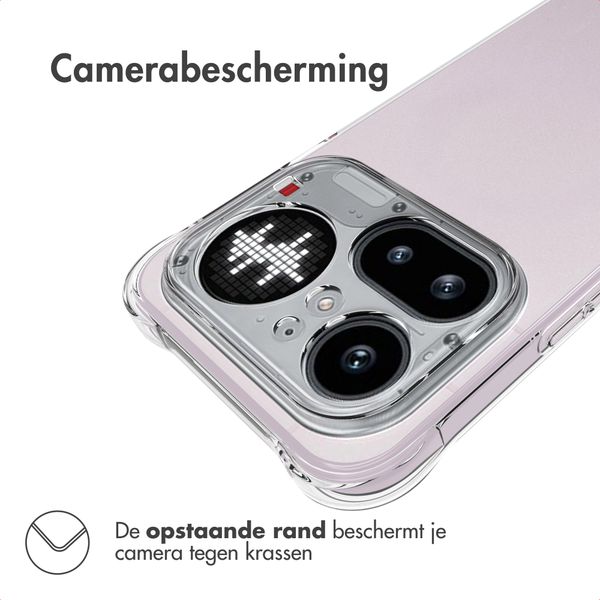 imoshion Shockproof Case Nothing Phone (4a) Pro - Transparant