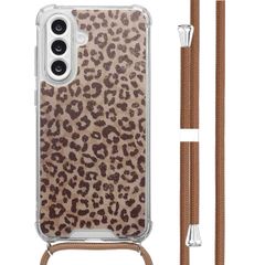 imoshion Design hoesje met koord Samsung Galaxy A56 - Leopard Mood
