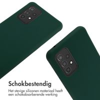 imoshion Siliconen hoesje met koord Samsung Galaxy A52(s) (5G/4G) - Donkergroen