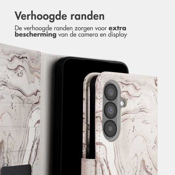 imoshion Design Bookcase Samsung Galaxy A57 (5G) - Sandy Marble
