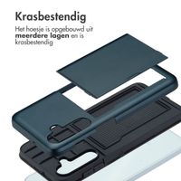 imoshion Backcover met pasjeshouder Samsung Galaxy A16 - Donkerblauw