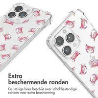 imoshion Design hoesje met koord Apple iPhone 14 Pro Max - Crab Watercolor