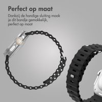 Accezz Ocean bandje Apple Watch Series 1 - 11 / SE / Ultra (44/45/46/49 mm) - Zwart