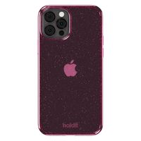 Holdit Glitter Case Apple iPhone 12 (Pro) - Roze