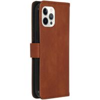 imoshion Luxe Bookcase iPhone 12 Pro Max - Bruin