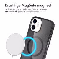 imoshion Sparkle Backcover met MagSafe Apple iPhone 12 (Pro) - Glitter Zwart