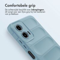 imoshion EasyGrip Backcover Motorola Moto G34 - Lichtblauw