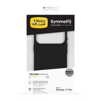 OtterBox Symmetry Cactus leren Backcover met MagSafe Apple iPhone 17 Pro - Noir Ash