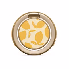Burga Ringholder Gold - Telefoonring - Lemon Tart